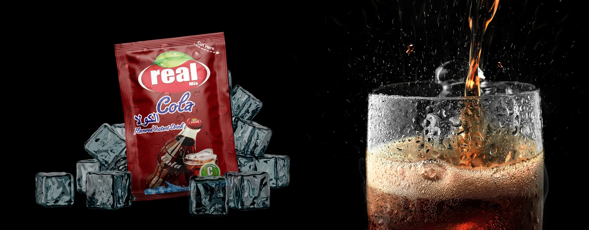 Real Mix Kola aromalı toz içecek